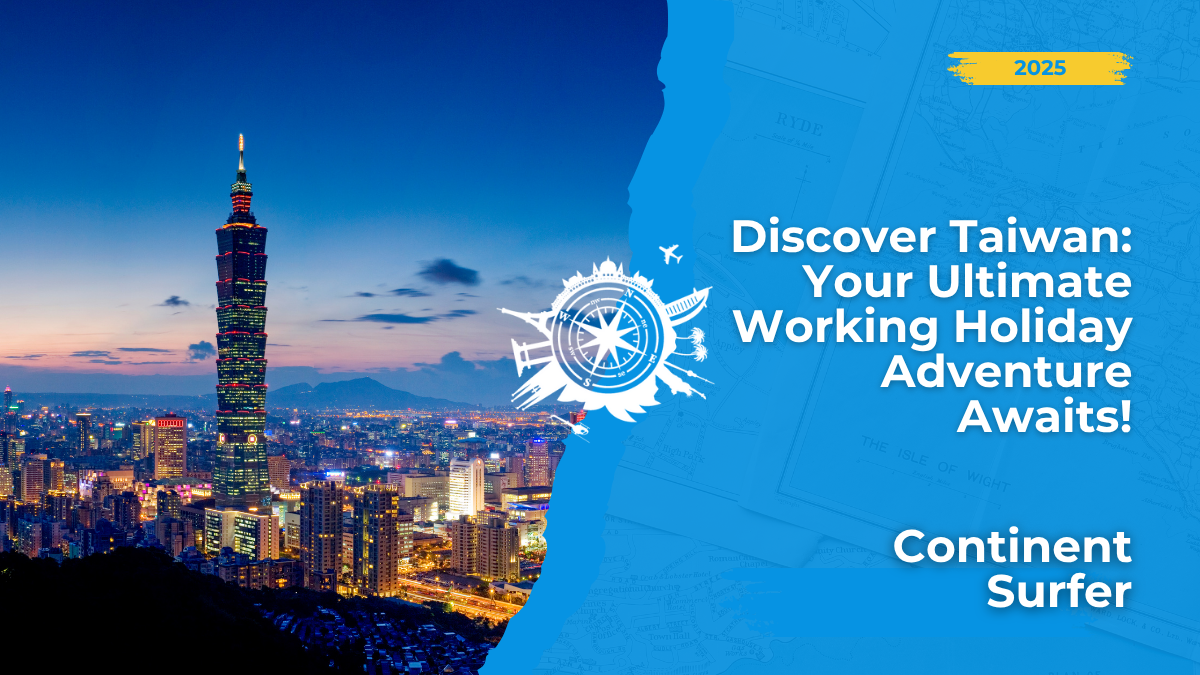 Unlock your Taiwan Working Holiday! 🤩 Experience unique culture, breathtaking sights & flexible work. Start your journey today! 🎒