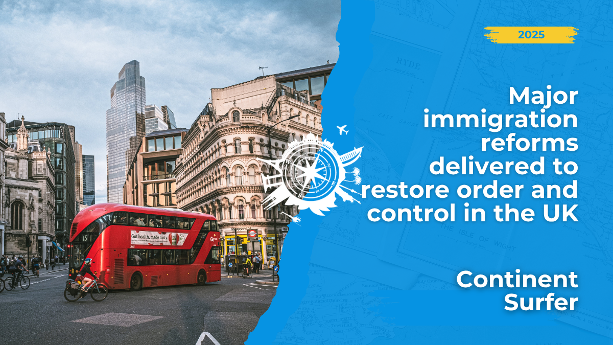 Major UK immigration reforms 🇬🇧 come into effect on July 22nd! Discover new salary thresholds, care worker visa changes, and tighter controls. 💼⚖️