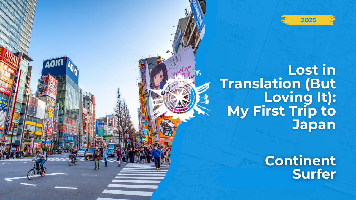 Lost in translation? Yep! My first trip to Japan was pure, beautiful chaos. Get the ultimate guide to Shinkansen, Konbini snacks & surviving Tokyo! 🇯🇵🍣
