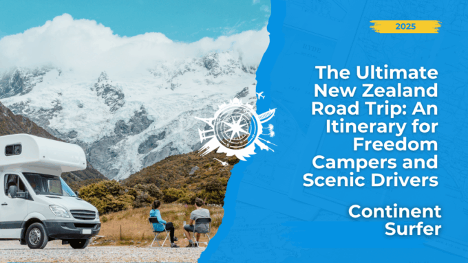 NZ road trip guide! 🚐⛰️ Ultimate North & South Island itinerary, Freedom Camping tips, Māori culture, and the world’s most scenic drives.