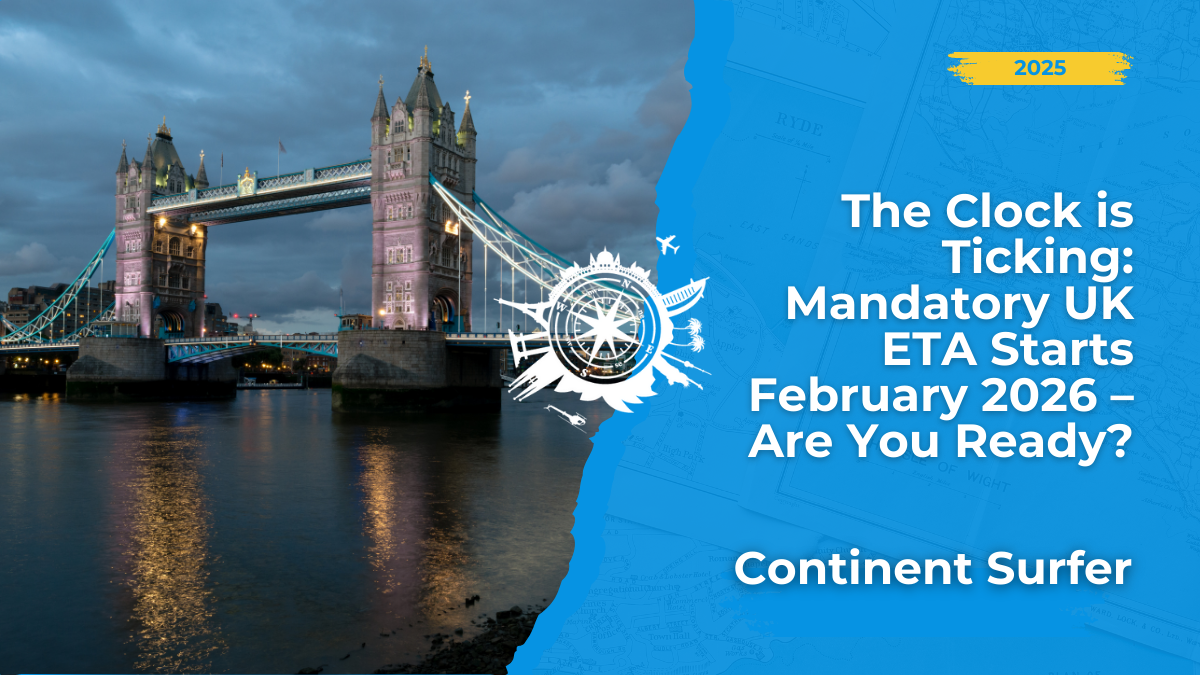 🚨 UK Travel Alert! 🇬🇧 From Feb 2026, 85 nationalities need an ETA (Electronic Travel Authorisation) for entry. Apply early! £16 fee. ✈️🛂
