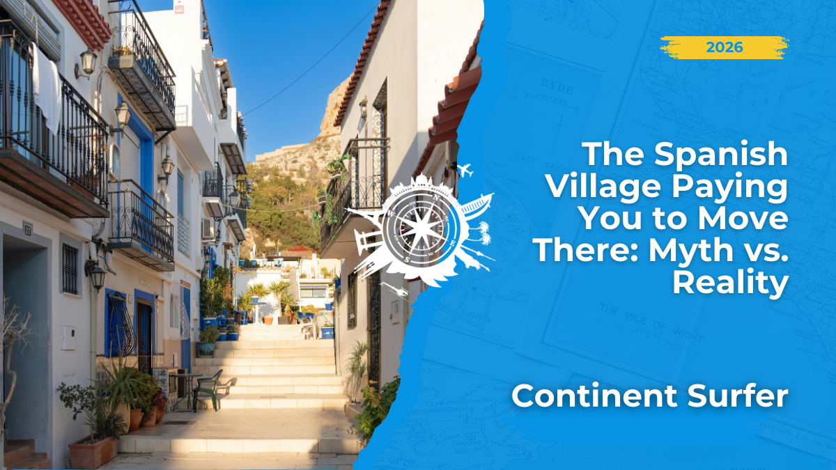 Is the €1 house dream real? 🏡 Discover the truth behind Spanish villages paying you to move. Separating fact from fiction for 2026! 🇪🇸✨✈️